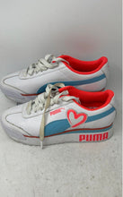 Load image into Gallery viewer, Puma Womens Roma Amor 371861-01 White Blue Pink Sneakers Shoes Size 6.5