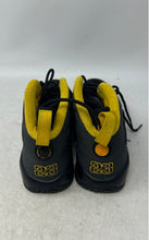 Load image into Gallery viewer, Nike Kids Air Jordan 9 Retro Yellow Black Lace-Up Basketball Shoes Size 6.5Y