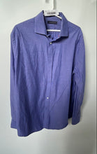 Load image into Gallery viewer, Tommy Hilfiger Mens Purple Long Sleeve Collared Button-Up Shirt Size XL