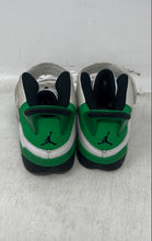 Load image into Gallery viewer, Nike Kids Air Jordan 6 Rings White Green Hook And Loop Sneaker Shoes Size 10C