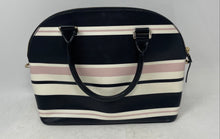 Load image into Gallery viewer, Kate Spade New York Womens Carli Grove Street Multicolor Striped Satchel Purse