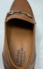 Load image into Gallery viewer, Vintage Foundry Co. Mens Cosmo Brown Leather Slip-On Loafer Shoes Size 10