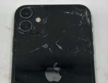 Load image into Gallery viewer, Apple iPhone 11 Black Smartphone Cracked Screen And Back Powers On For Parts
