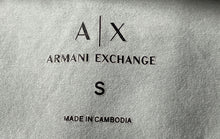 Load image into Gallery viewer, Armani Exchange Womens Green Short Sleeve Pullover T-Shirt Size Small