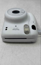 Load image into Gallery viewer, Fujifilm Instax Mini 11 White Built-In Flash Instant Film Camera Not Tested