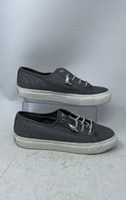 Load image into Gallery viewer, Sperry Womens Gray Silver Round Toe Lace-Up Sneaker Shoes Size 10M