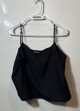 Load image into Gallery viewer, Karl Lagerfeld Womens Black Sleeveless Spaghetti Strap Camisole Tank Top Size S