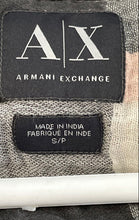 Load image into Gallery viewer, Armani Exchange Mens Multicolor Plaid Long Sleeve Button-Up Shirt Size S/P