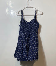 Load image into Gallery viewer, Old Navy Womens Blue Geometric Sleeveless Pullover Fit & Flare Dress Size XS