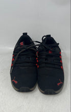 Load image into Gallery viewer, Puma Boys Escapade 399051-02 Black Red Lace-Up Low Top Sneakers Shoes Size 4