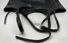 Load image into Gallery viewer, Calvin Klein Womens Black Adjustable Strap Double Handle Satchel Purse