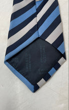 Load image into Gallery viewer, Italian Style Mens Multicolor Striped Adjustable Pointed Tie One Size