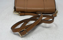 Load image into Gallery viewer, Unbranded Womens Brown Leather Adjustable Strap Flap Crossbody Purse