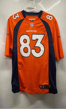Load image into Gallery viewer, Nike Mens Orange NFL Denver Broncos Wes Welker #83 Football Jersey Size M