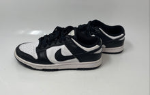 Load image into Gallery viewer, Nike Womens Dunk Low Black White Leather Lace-Up Sneakers Shoes Size 6