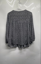 Load image into Gallery viewer, Max Studio Womens Multicolor Printed Long Sleeve Blouse Top Size Medium