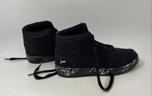 Load image into Gallery viewer, Puma Kids Rebound Layup Black High Top Lace-Up Sneaker Shoes Size 11