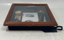 Load image into Gallery viewer, Game Of Baseball Wood Shadow Box 4x6 Cabinet Picture Frame Wall Shelf