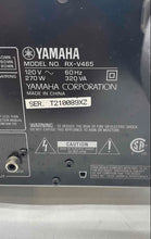 Load image into Gallery viewer, Yamaha Model RX-V465 Black Home Theater Natural Sound AV Receiver Not Tested