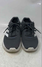 Load image into Gallery viewer, Adidas Mens Cloudfoam Gray White Round Toe Lace-Up Sneaker Shoes Size 9.5