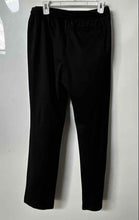 Load image into Gallery viewer, Hugo Boss Mens Black Elastic Waist Drawstring Straight Leg Ankle Pants Size S