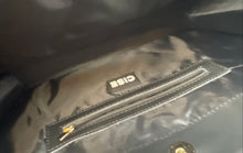 Load image into Gallery viewer, Cise Womens Black Protect Black People Embossed Bottom Studs Satchel Handbag