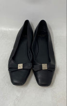 Load image into Gallery viewer, Kate Spade New York Womens Deco Bow Black Leather Slip-On Ballet Flats Size 6.5B