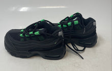 Load image into Gallery viewer, Nike Kids Air Max 95 Recraft Black Green Lace-Up Sneaker Shoes Size 9C