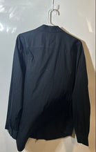 Load image into Gallery viewer, Alfani Mens Black Long Sleeve Collared Slim Fit Dress Shirt Size XL 17-17.5