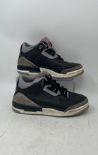 Load image into Gallery viewer, Nike Boys Air Jordan 3 Retro DM0967-010 Black Gray Sneaker Shoes Size 6.5Y