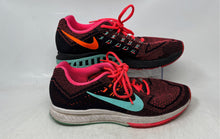 Load image into Gallery viewer, Nike Womens Air Zoom Structure 18 Multicolor Lace-Up Running Shoes Size 9.5