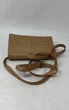 Load image into Gallery viewer, DKNY Womens Brown Adjustable Strap Outer Pockets Small Shoulder Bag