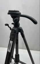 Load image into Gallery viewer, Solidex Gray Adjustable Three Section Pan Head Camcorder Tripod Not Tested