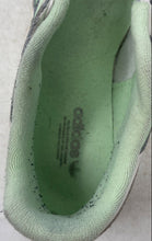 Load image into Gallery viewer, Adidas Womens Forum Low CL IG1427 White Lime Green Tennis Shoes Sz 7.5 No Laces