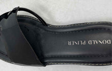 Load image into Gallery viewer, Donald Pliner Womens Beulah Black Leather Open Toe Slide Sandals Size 9.5M