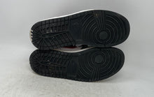 Load image into Gallery viewer, Nike Mens Air Jordan 1 Mid 554724-079 Red Black Lace-Up Sneaker Shoes Size 10