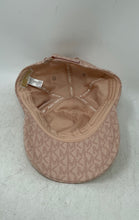 Load image into Gallery viewer, Michael Kors Womens Pink Signature Print Adjustable Baseball Cap