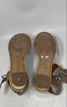 Load image into Gallery viewer, Sam Edelman Womens Trina Brown Leather Animal Print Ankle Strap Sandals Size 8M
