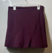 Load image into Gallery viewer, White House Black Market Womens Burgundy Side-Zip A-Line Skirt Size 2