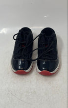 Load image into Gallery viewer, Nike Baby Air Jordan 11 Retro Low Black White Red Lace-Up Sneaker Shoes Size 9C
