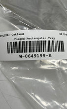 Load image into Gallery viewer, Everlast #7002 Hand-Forged Hammered Leaf Motif Aluminum Rectangular Serving Tray