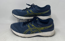 Load image into Gallery viewer, Asics Mens Gel-Contend 6 Blue Yellow White Round Toe Lace-Up Running Shoes Sz 10