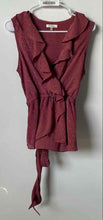 Load image into Gallery viewer, Max Studio Womens Pink Sleeveless Elastic Waist Blouse Top Size Small