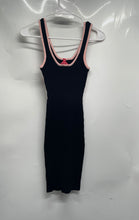 Load image into Gallery viewer, Guess Womens Black And Pink Collarless Sleeveless Wide Strap Tank Dress Size XS
