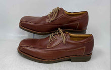 Load image into Gallery viewer, Sandro Moscoloni Vineyard Mens Brown Leather Lace-Up Oxford Dress Shoes Sz 10.5D
