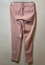 Load image into Gallery viewer, Old Navy Womens Pixie Pink Flat Front High Rise Skinny Leg Ankle Pants Size 4