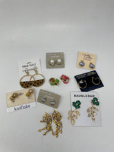 Load image into Gallery viewer, Nine West, Chico's, BaubleBar Women's Gold Tone Earrings (10Pcs )
