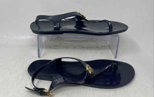 Load image into Gallery viewer, Michael Kors Womens Lillie Jelly Dark Blue Open Toe Thong Sandals Size 8 M