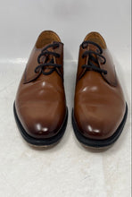 Load image into Gallery viewer, Express Mens Brown Leather Round Toe Lace-Up Derby Dress Shoes Size 9