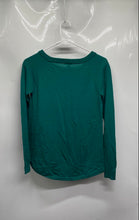 Load image into Gallery viewer, Ann Taylor Womens Green Knitted Round Neck Long Sleeve Pullover Sweater Size XS